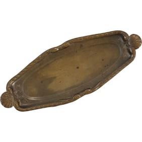 Tiffany Studios New York Bronze Louis XVI Pen Tray Signed and Numbered 1822