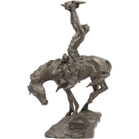 Buck McCain Bronze sculpture titled Prayer to the Healing Spirit