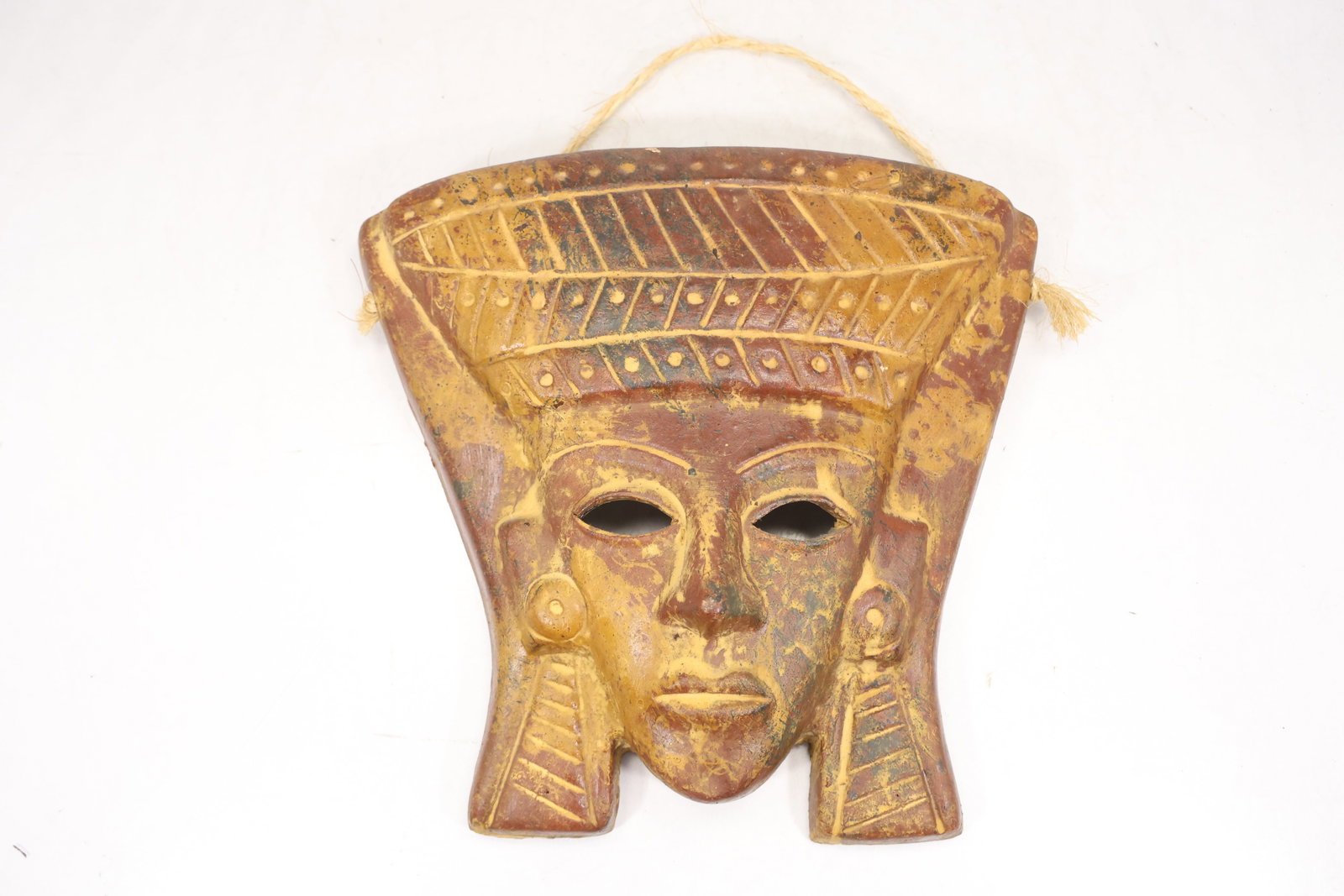 Decorative Terracotta Pre-Columbian Style Wall Hanging Plaque (1 of 14)