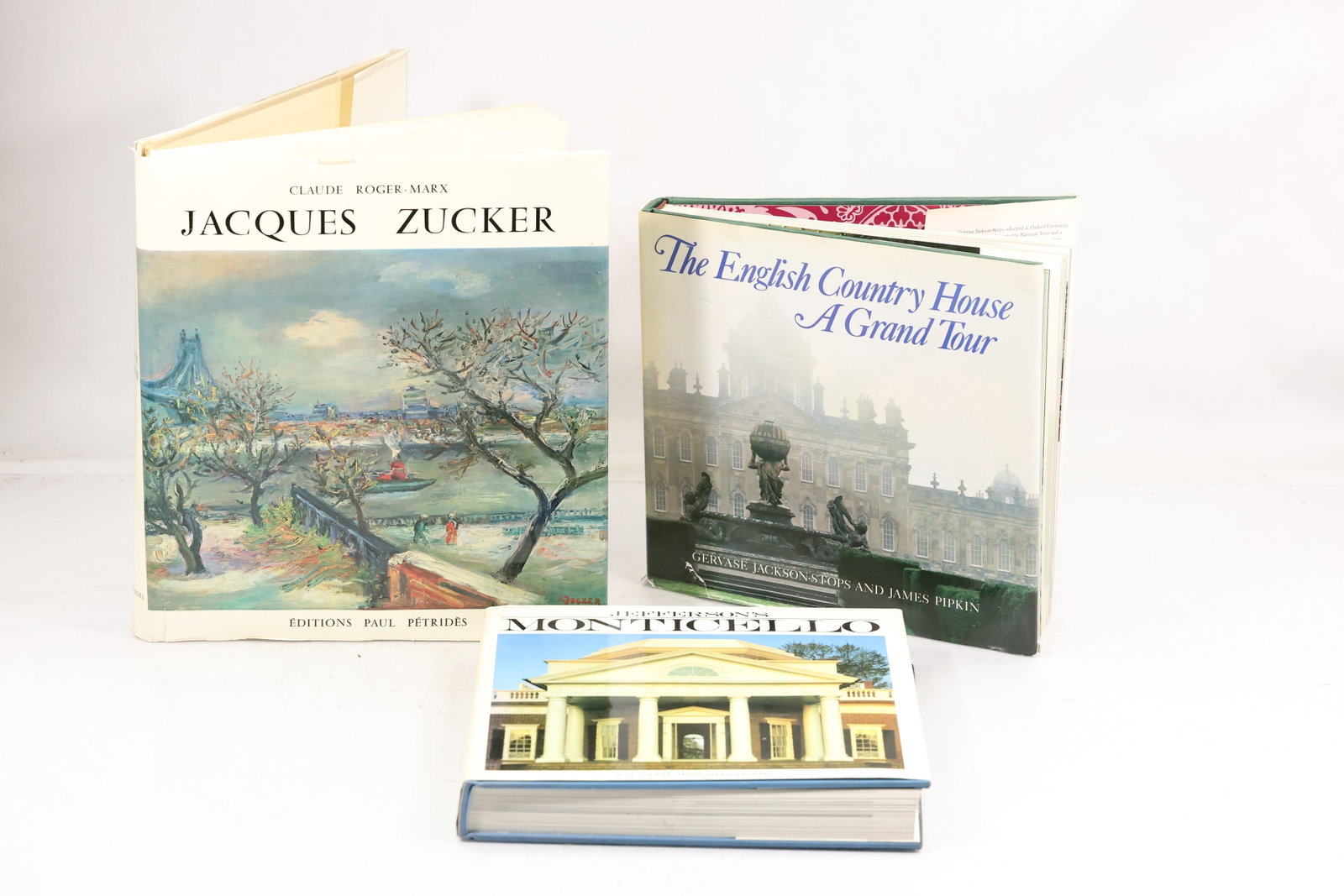Three Hardcover Art & Architecture Books Including Jefferson's Monticello (1 of 15)