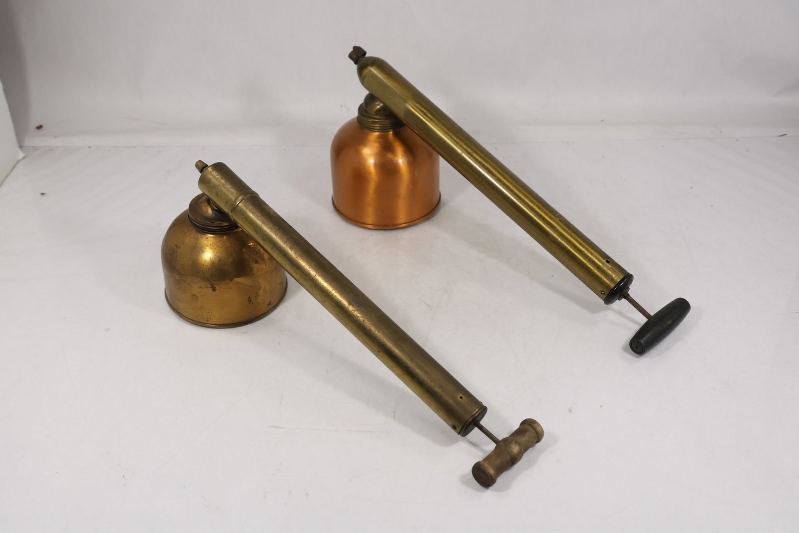 Pair of Vintage D.B. Smith Brass & Copper "Blizzard" Continuous Sprayers – Utica NY (1 of 11)