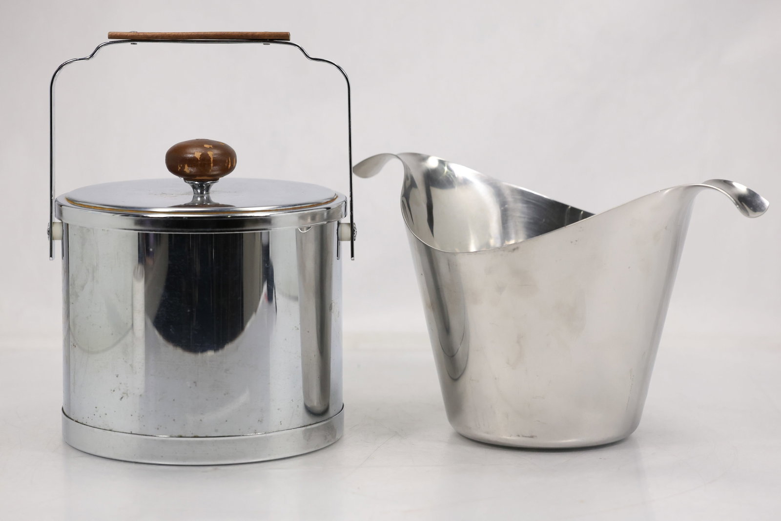 Sambonet Italy Stainless Steel Ice Bucket and Wine Cooler (1 of 13)