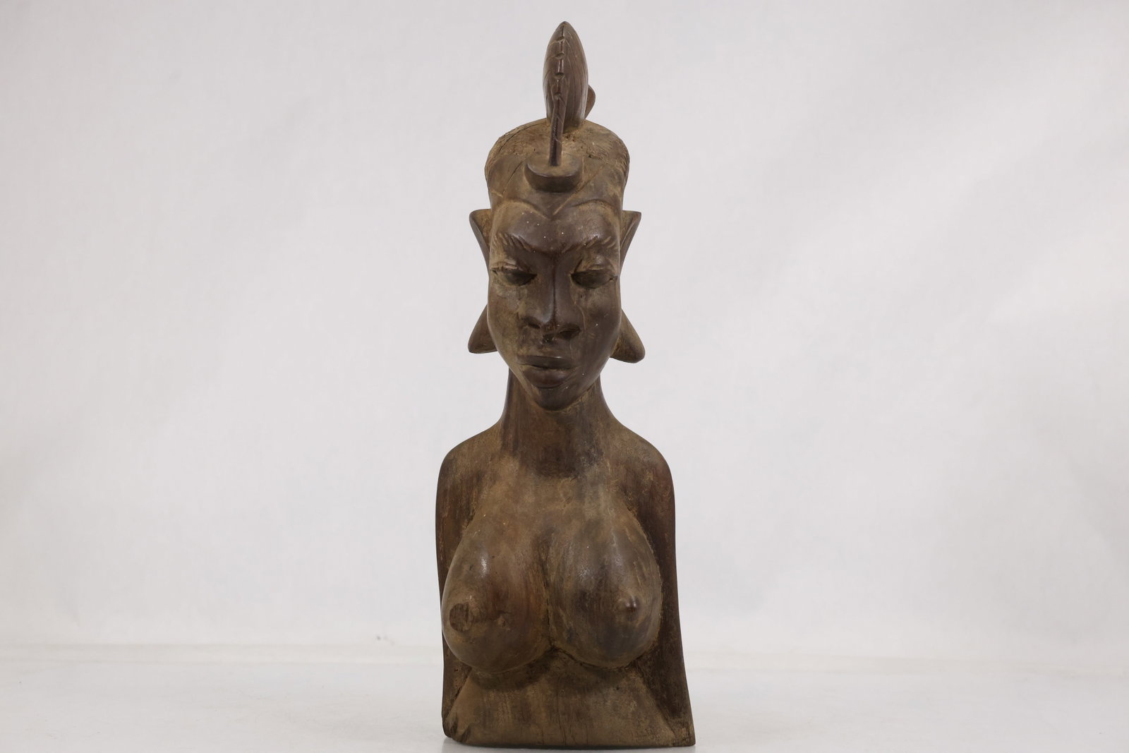 Hand-Carved African Tribal Statue (1 of 13)