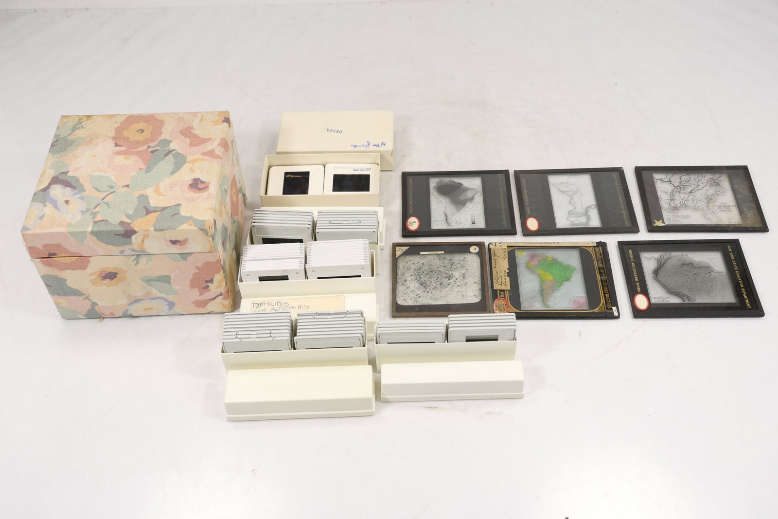 Lot of Geographic & Map-Themed Film Negatives – New York State & Assorted (1 of 16)