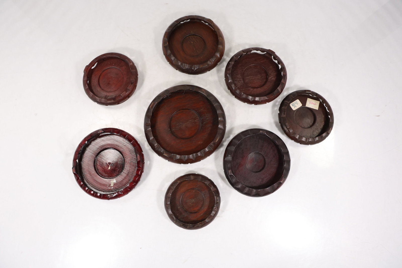 Set of 8 Wooden Display Stands (1 of 19)