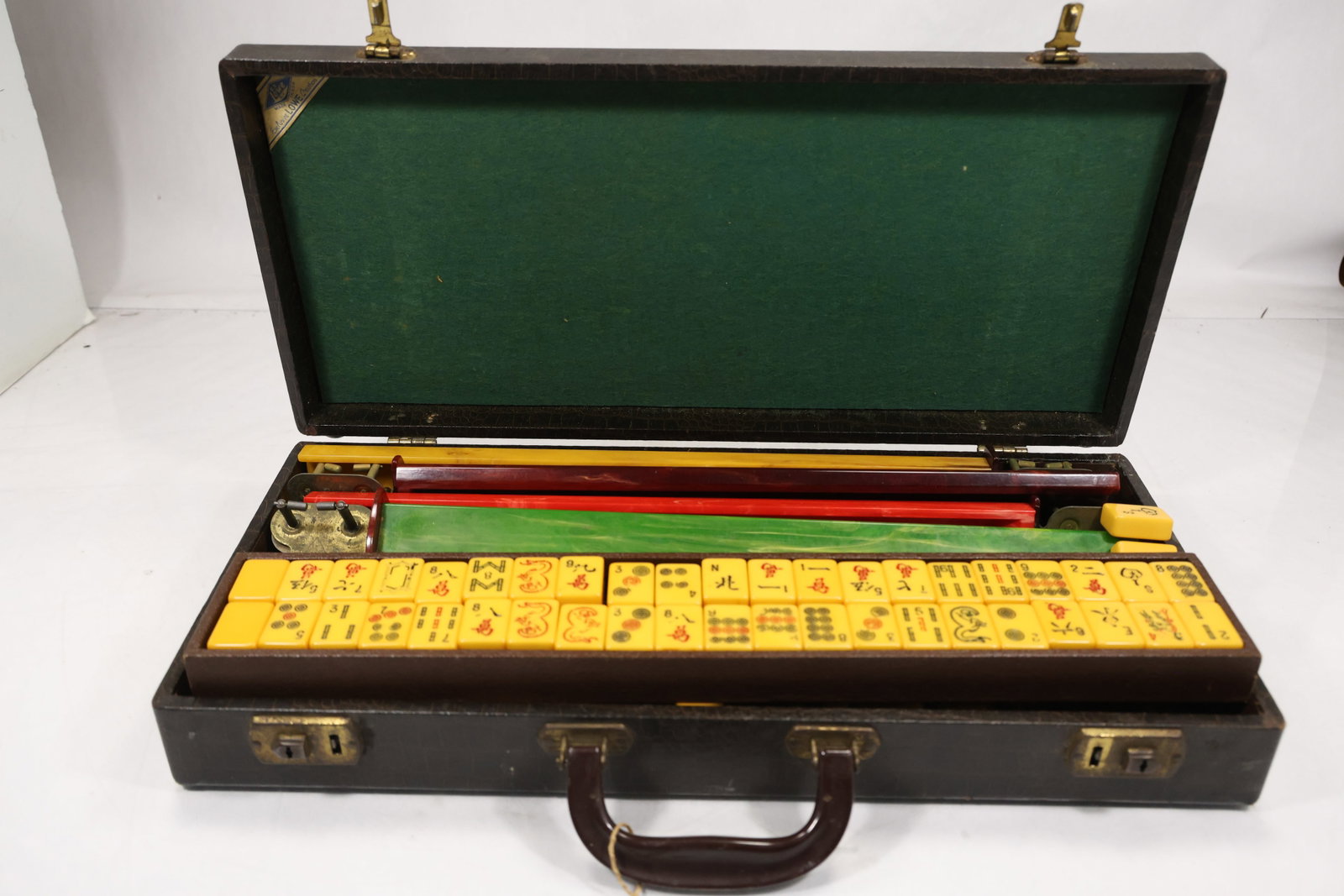 Vintage Mahjong Set with Case (1 of 13)