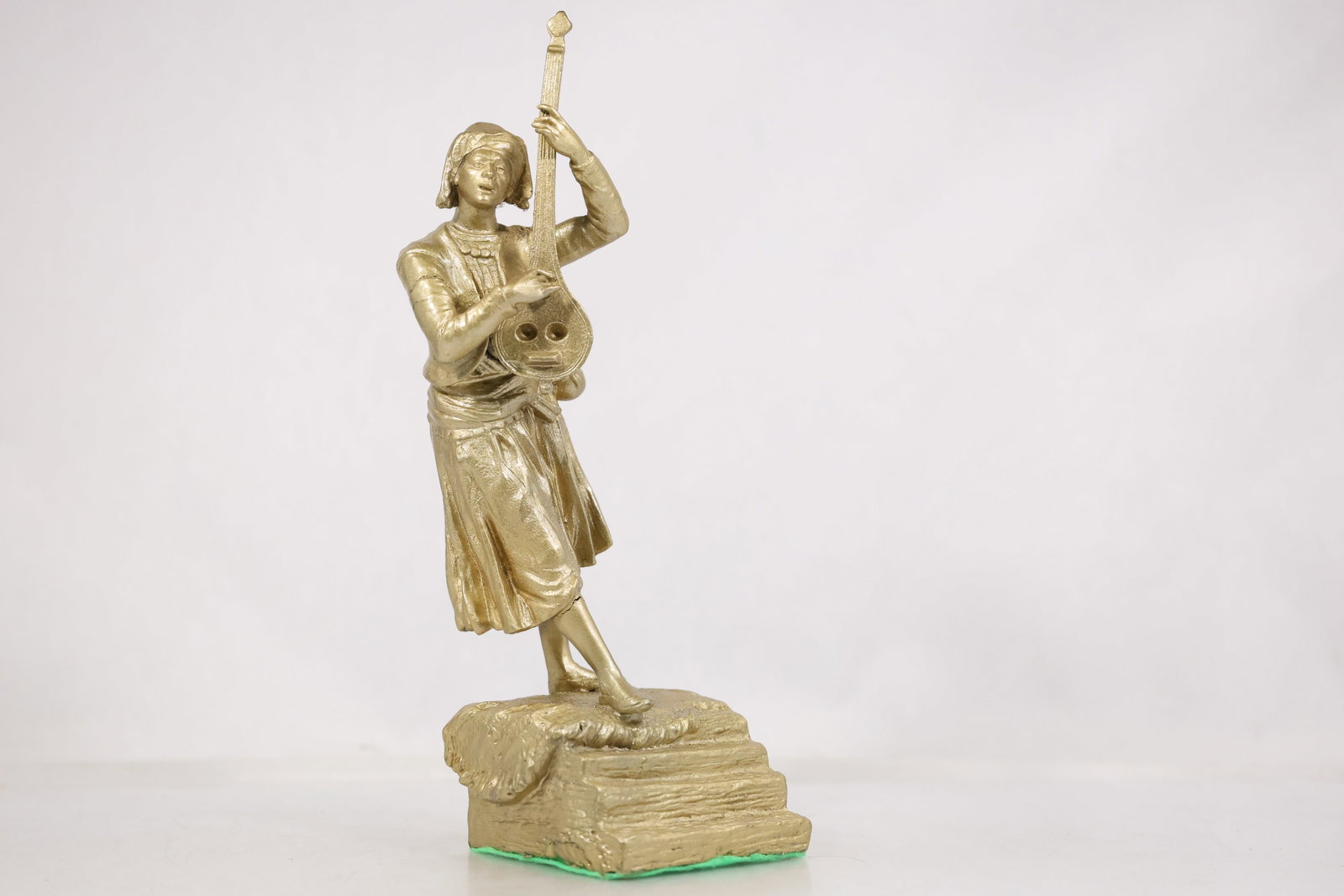 Gold Tone Classical Musician Sculpture (1 of 20)