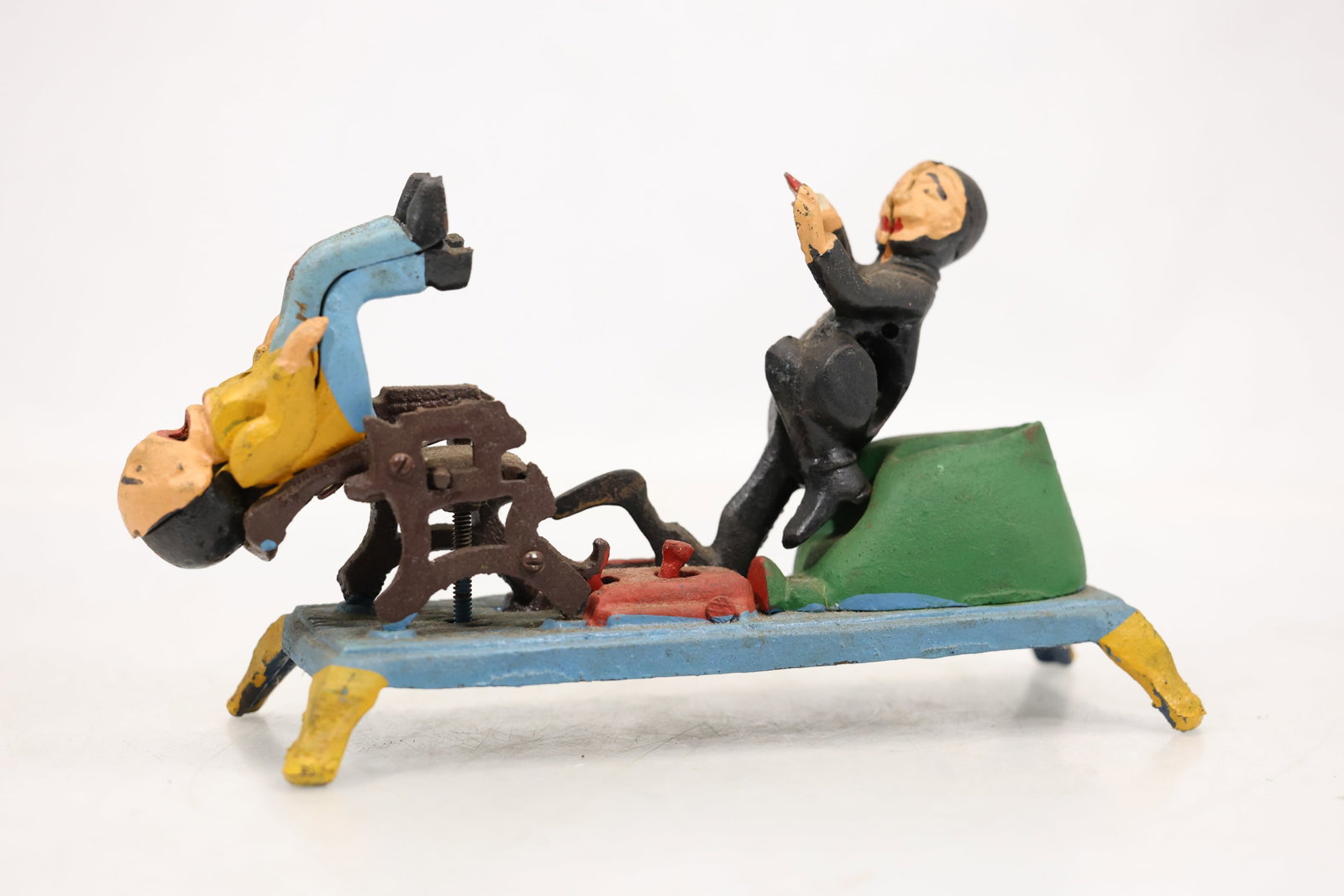 Whimsical Figural Mechanical Bank with Chair (1 of 10)