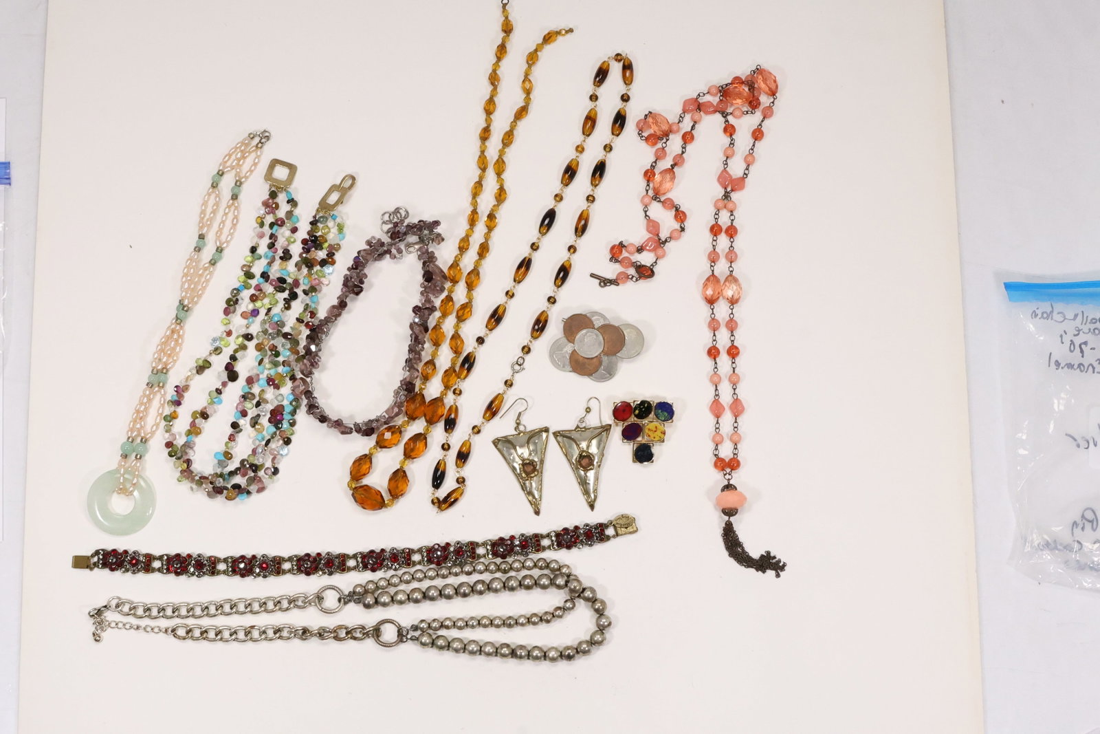 Estate Sterling Silver Bead and Gemstone Jewelry Group (1 of 19)