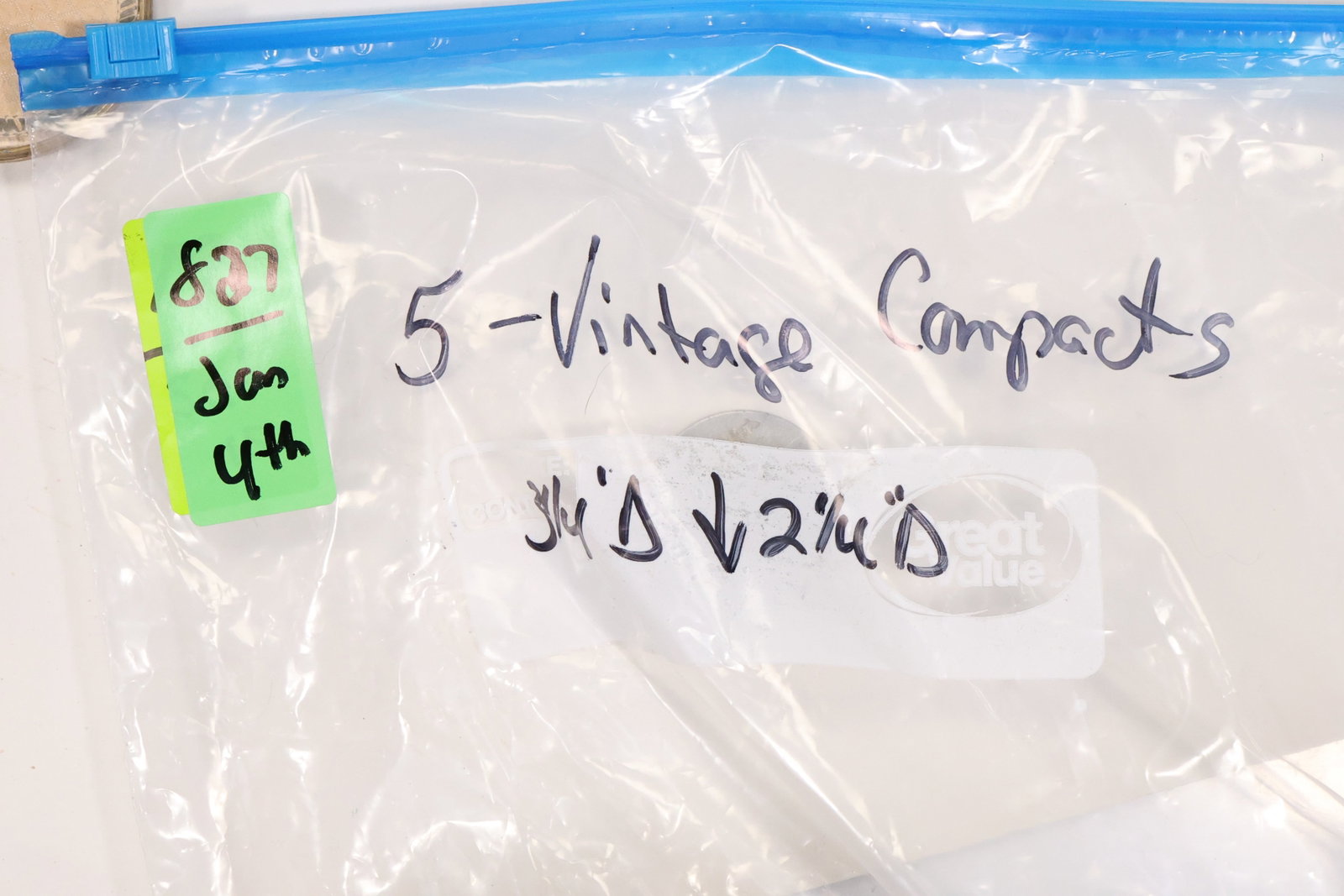 Five Assorted Vintage Powder Compacts - 10