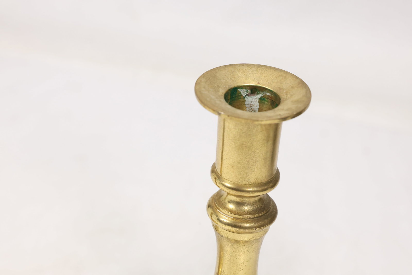 Pair Marked Brass Candlesticks - 10