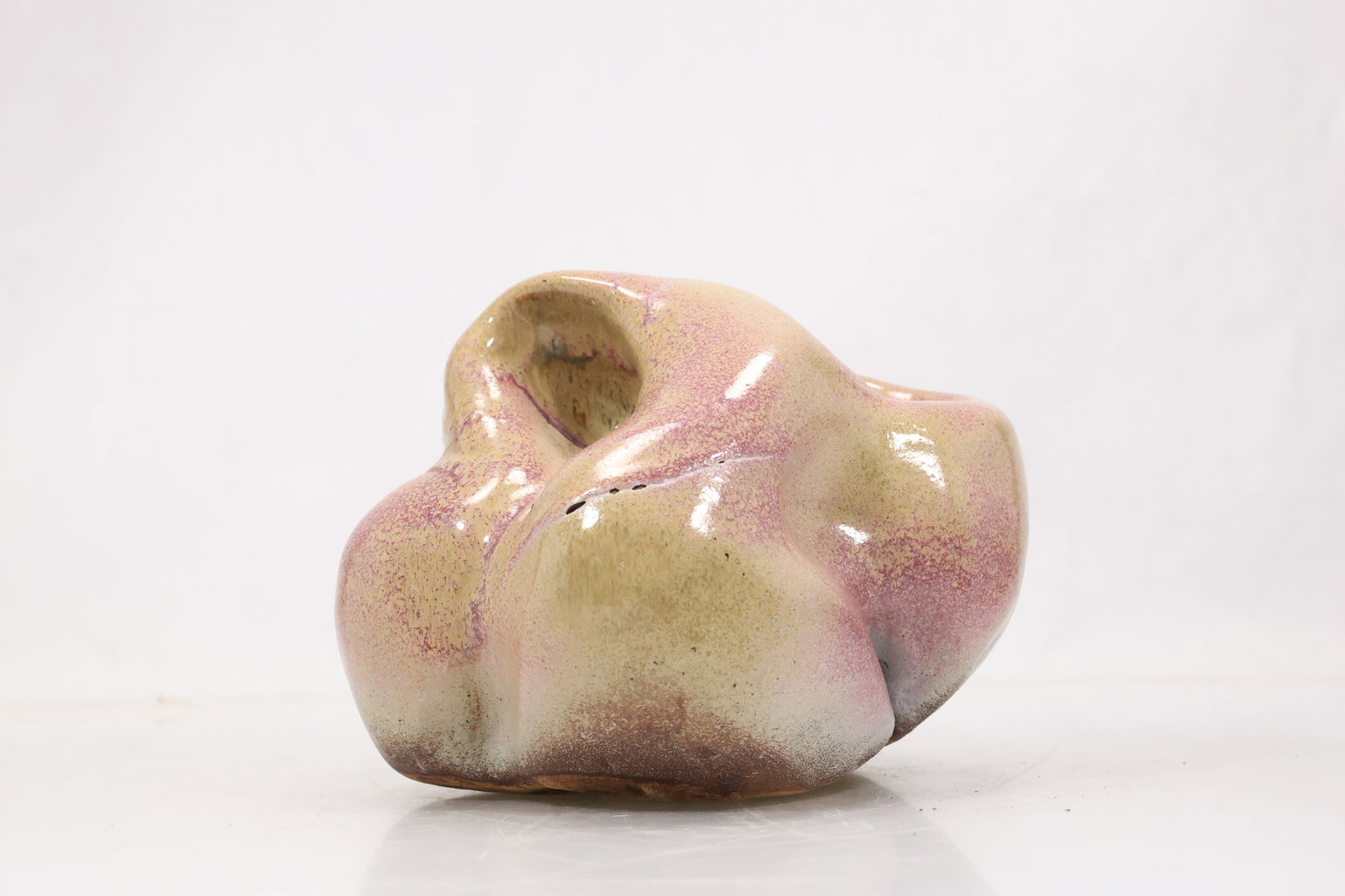 Iridescent Glazed Ceramic Shell Sculpture (1 of 9)