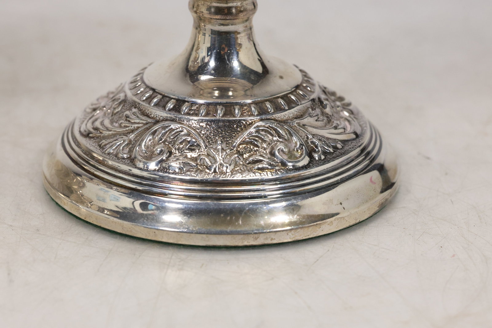 Pair Gorham Sterling Silver Candlesticks - 8