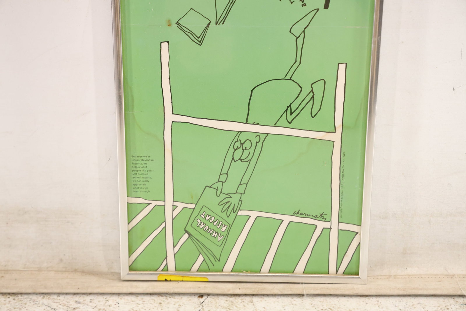 Signed Chermayeff William Schechter Presentation Poster - 10