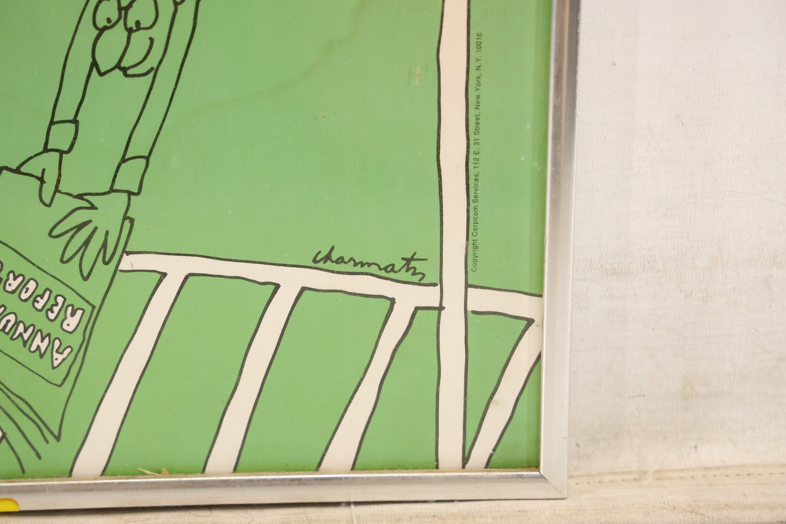 Signed Chermayeff William Schechter Presentation Poster - 3