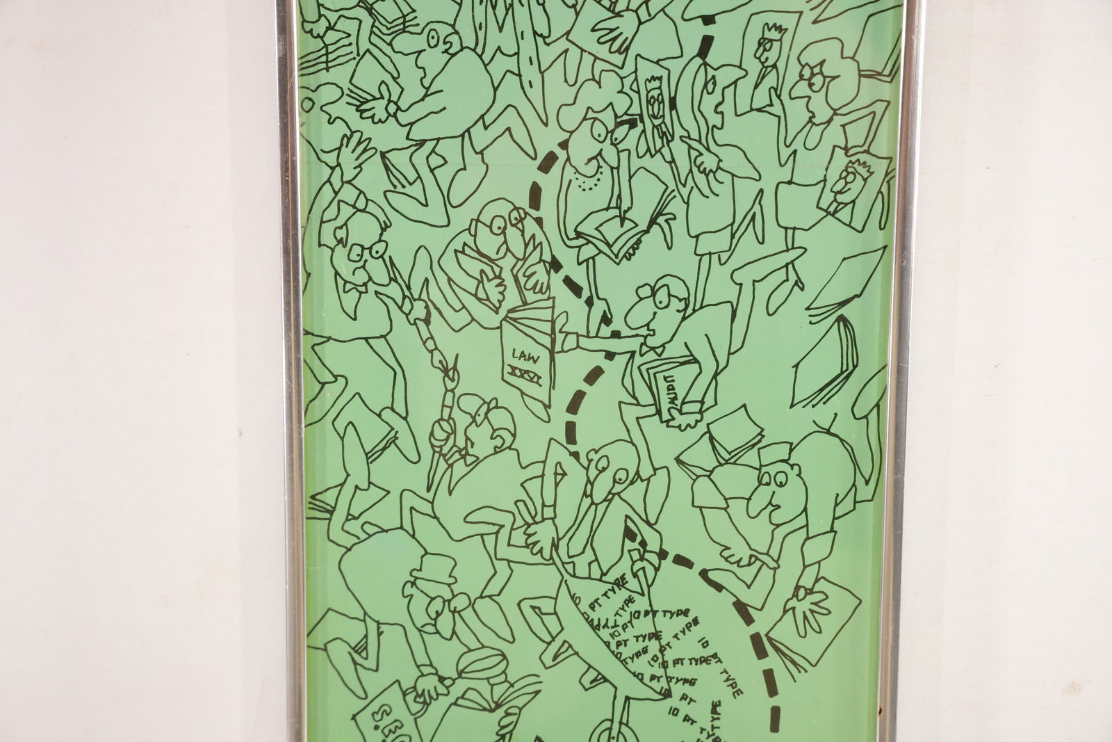 Signed Chermayeff William Schechter Presentation Poster - 8