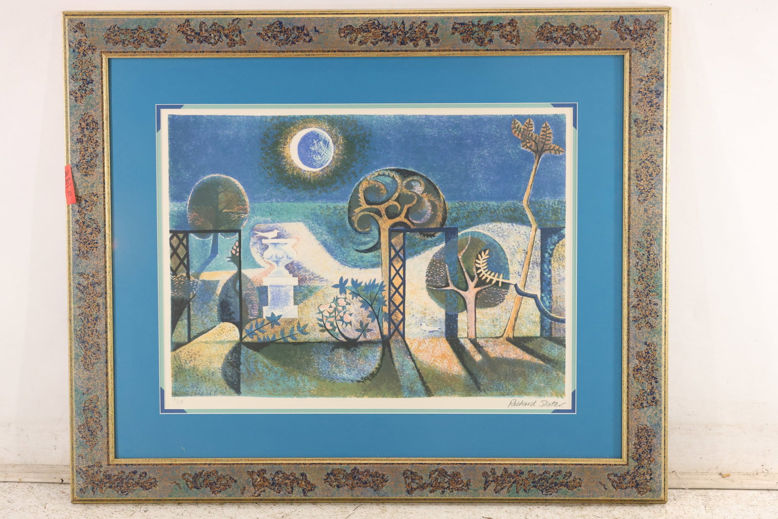 Richard Slater Signed Limited Edition Lithograph, 71/275 (1 of 13)