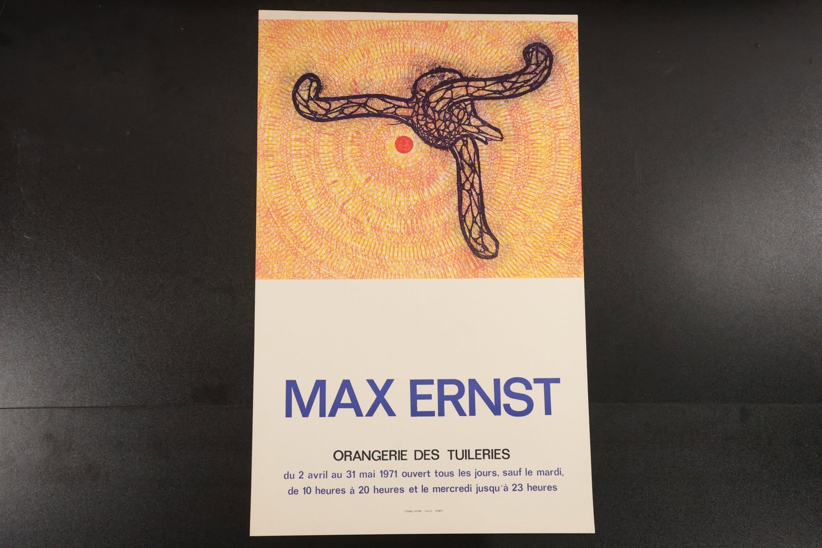 Max Ernst 1971 Orangerie des Tuileries Exhibition Poster (1 of 5)