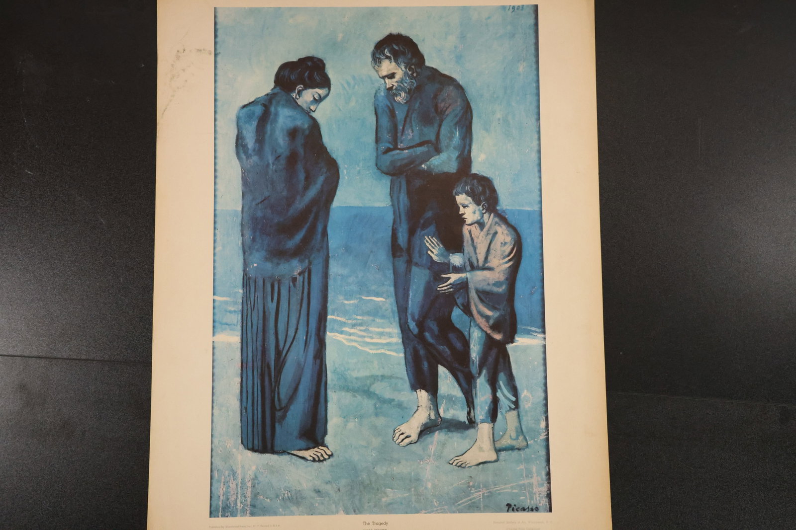Pablo Picasso “The Tragedy?? Vintage Reproduction Print (1 of 8)