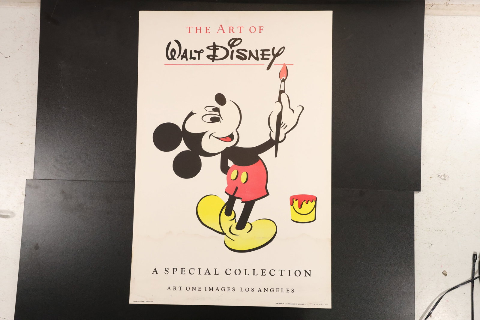“The Art of Walt Disney?? Mickey Mouse Exhibition Poster (1 of 7)