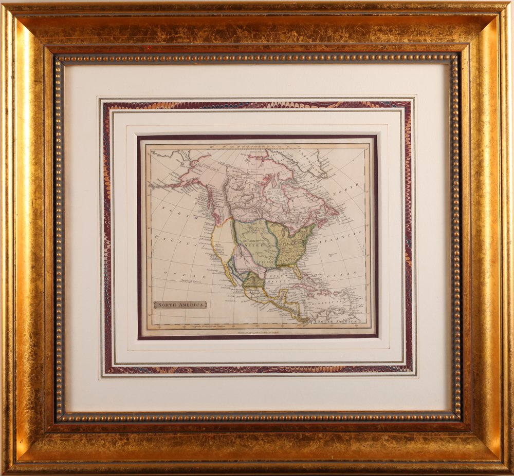 Pair of Henry Fisher, Hand Colored Maps (1 of 8)