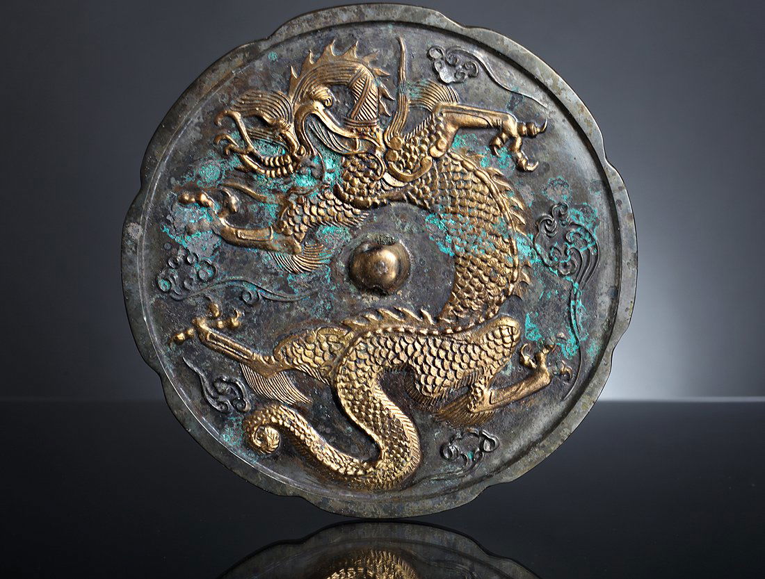 Chinese Ming Dynasty Bronze Mirror (1 of 5)