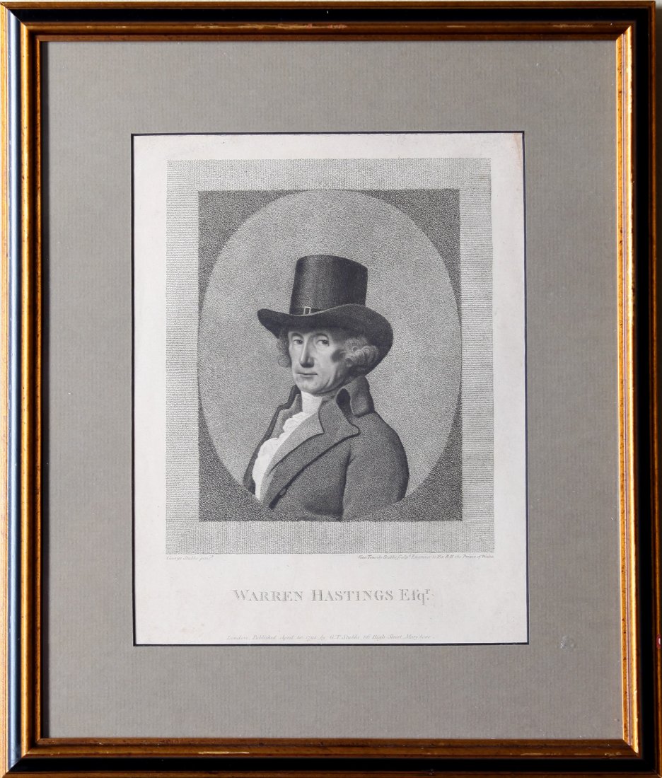 George Stubbs Framed Engraving (1 of 2)