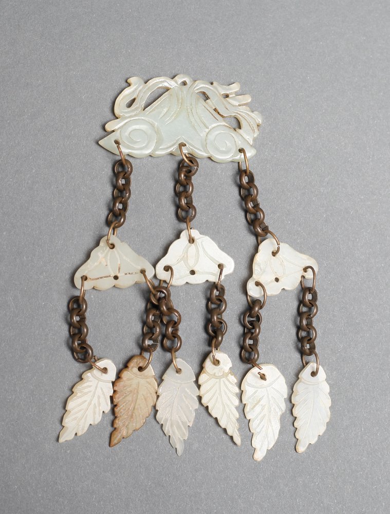 Chinese Jade or Hardstone Chatelaine (1 of 5)