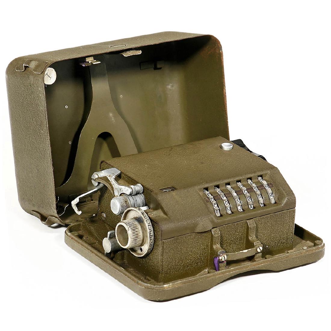 Rare American 6-Rotor Cryptographic Machine  "M-209-B", (1 of 2)