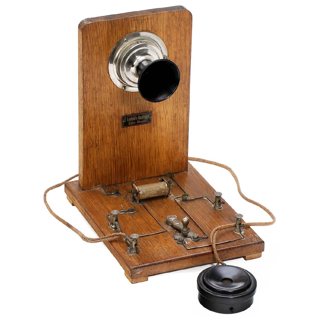 Demonstration Telephone by Leybold, c. 1915 (1 of 1)