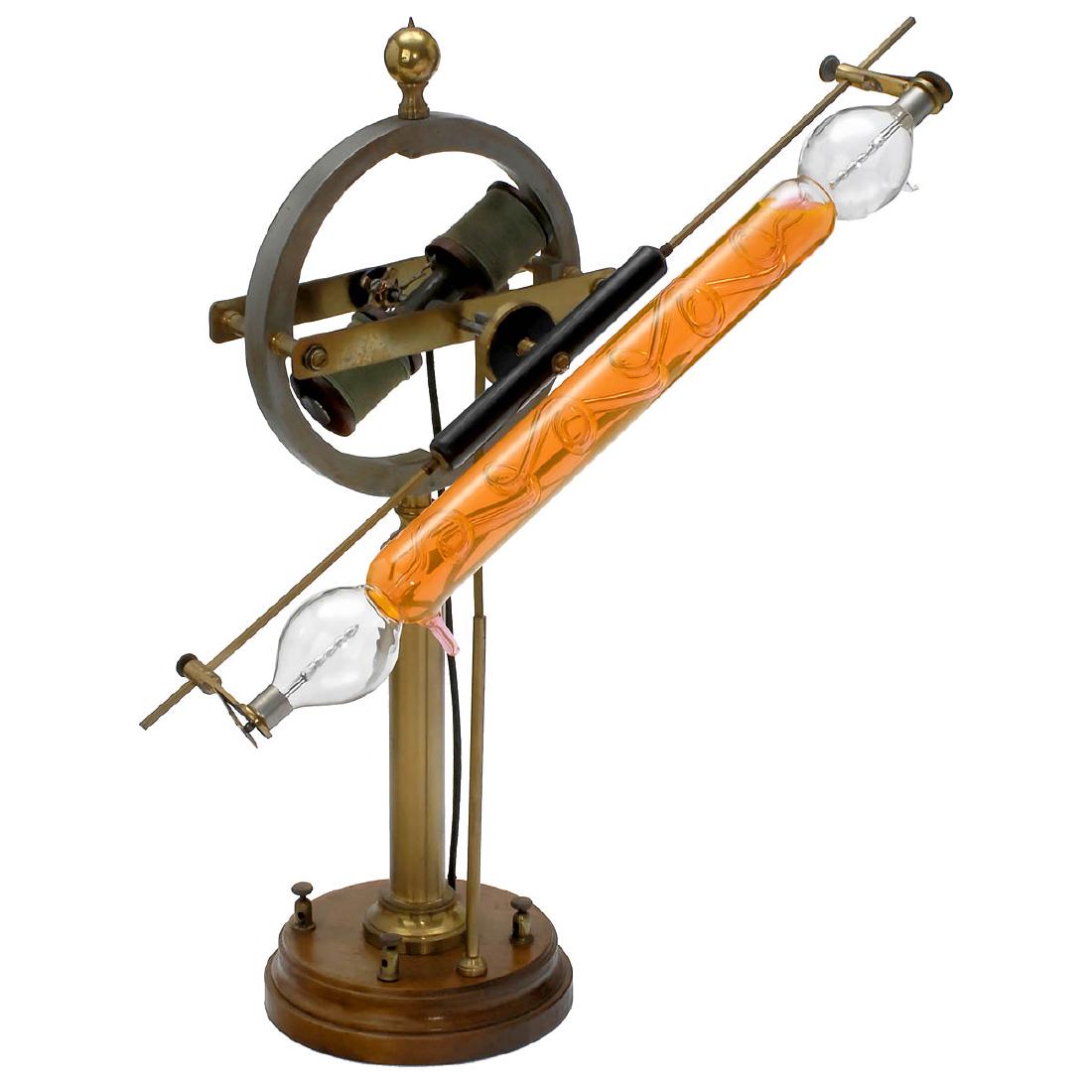 Large Electro-Magnetic Motor with Rotating Geissler (1 of 1)