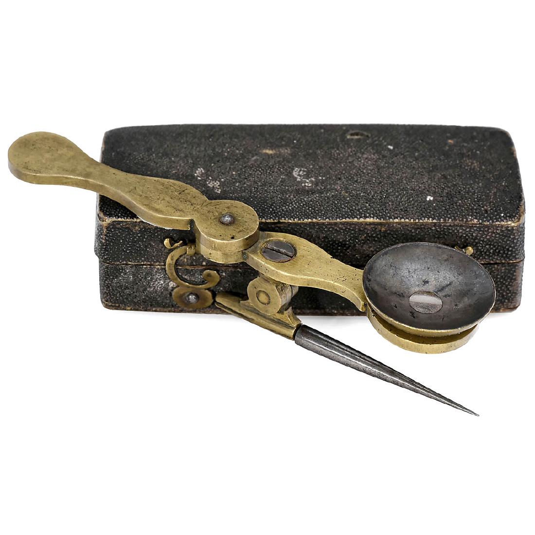 English Compass Microscope, c. 1780 (1 of 1)