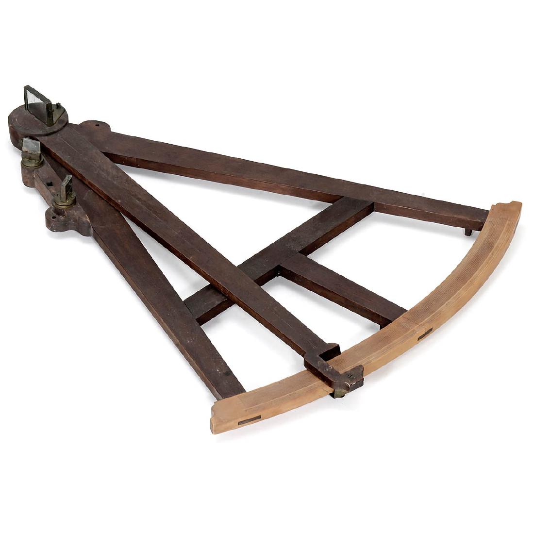 Early Hadley's Reflecting Quadrant (Octant), 18th Lot 0191