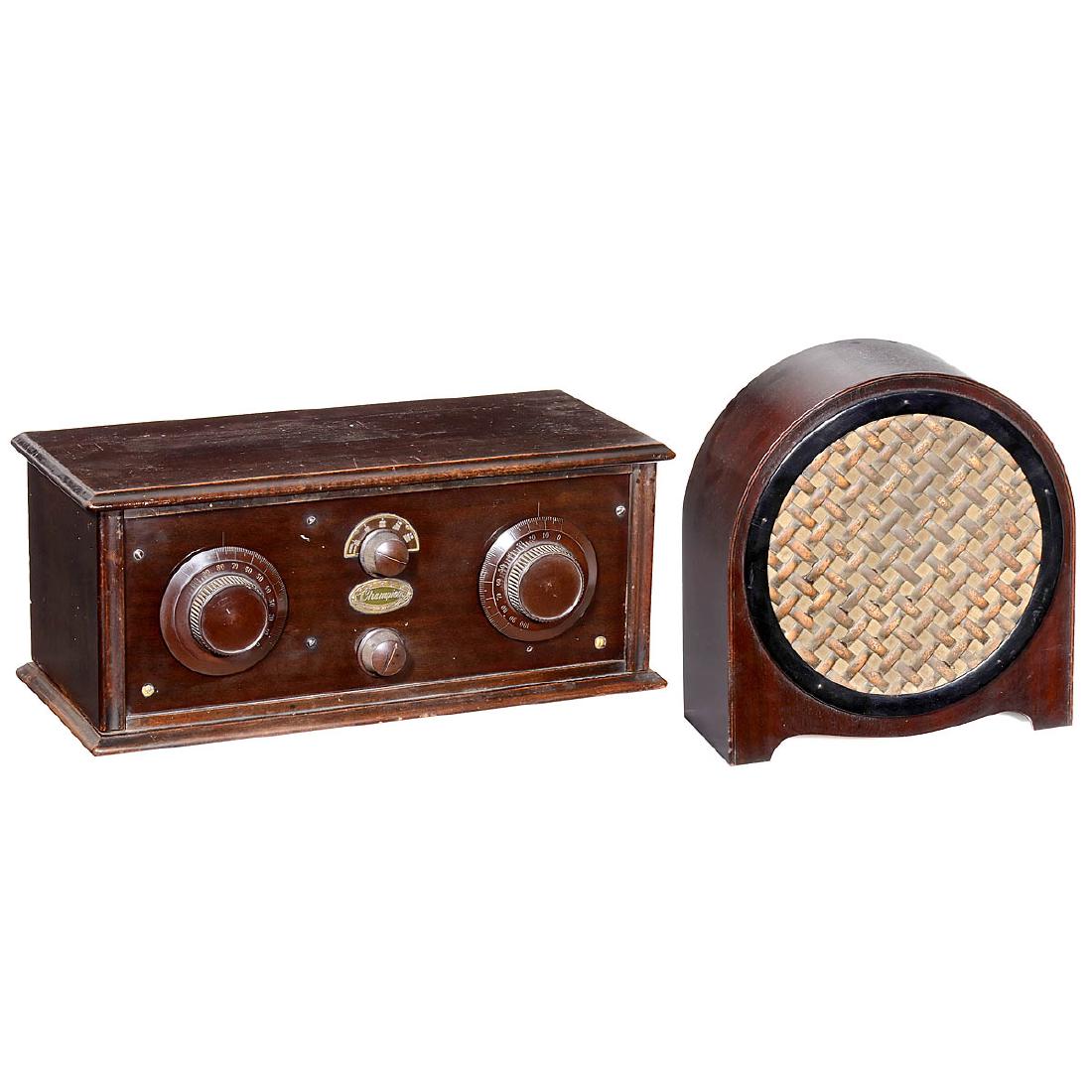 Champion Radio with Telavox Loudspeaker, c. 1928 (1 of 3)