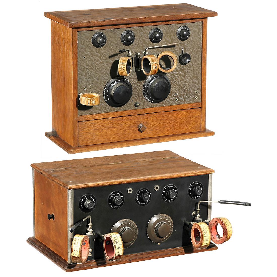 2 Early Radio Receivers, c. 1924 (1 of 3)