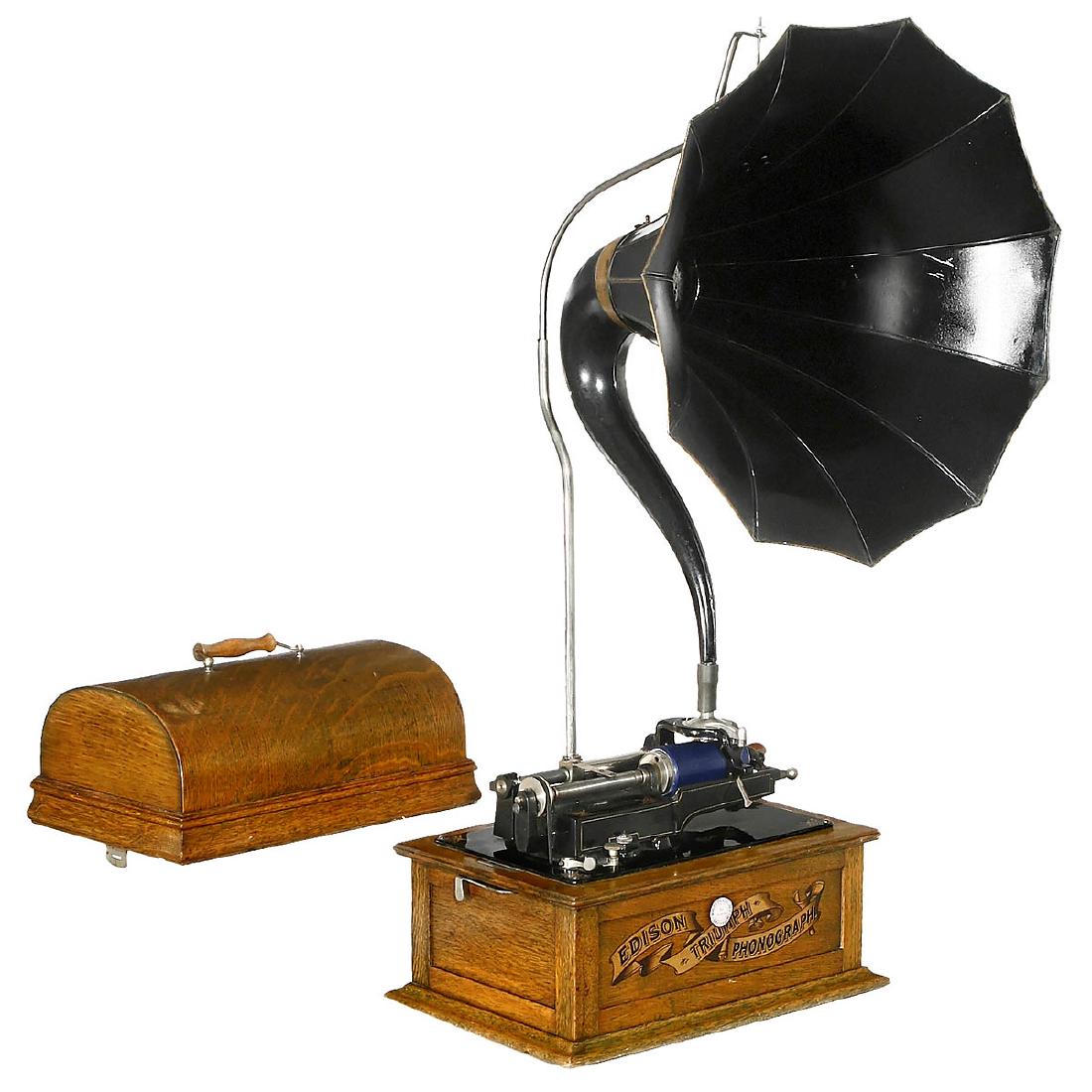 Edison Triumph Phonograph, c. 1908 (1 of 3)