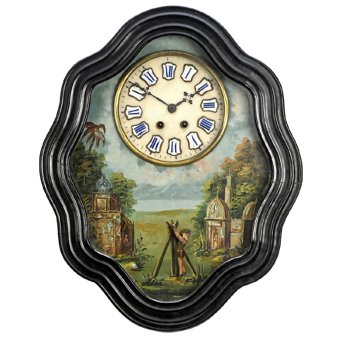 Automaton Clock Picture of an Acrobat, c. 1860 (1 of 2)