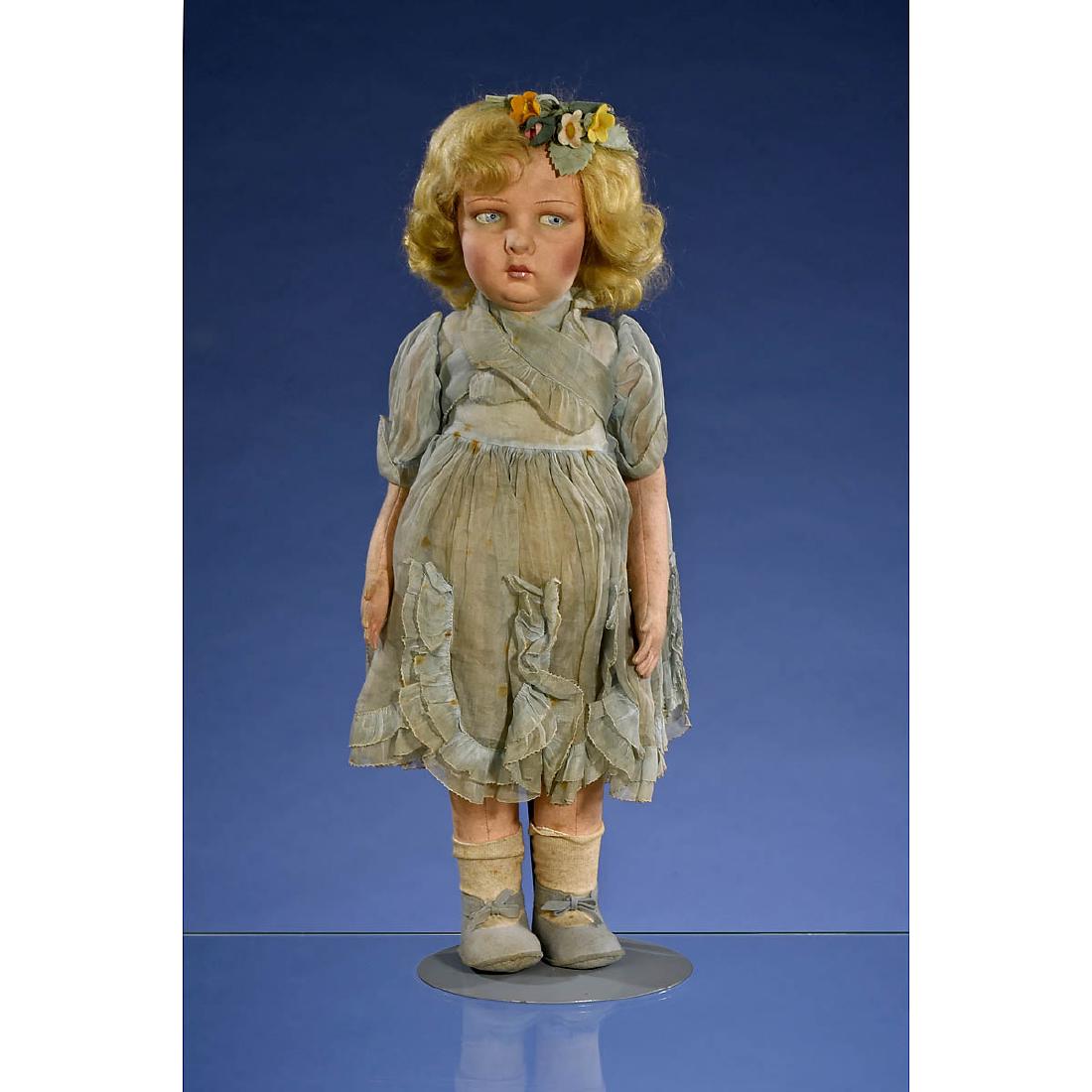 Lenci Felt Doll in Original Box, circa 1930 (1 of 3)