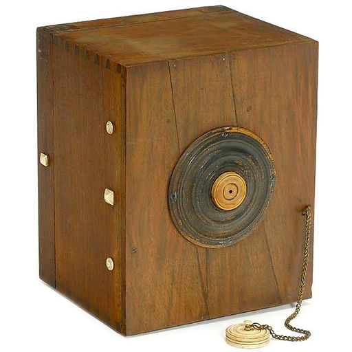 942: Sliding Box Pinhole Camera "Sténopé", c. 1887