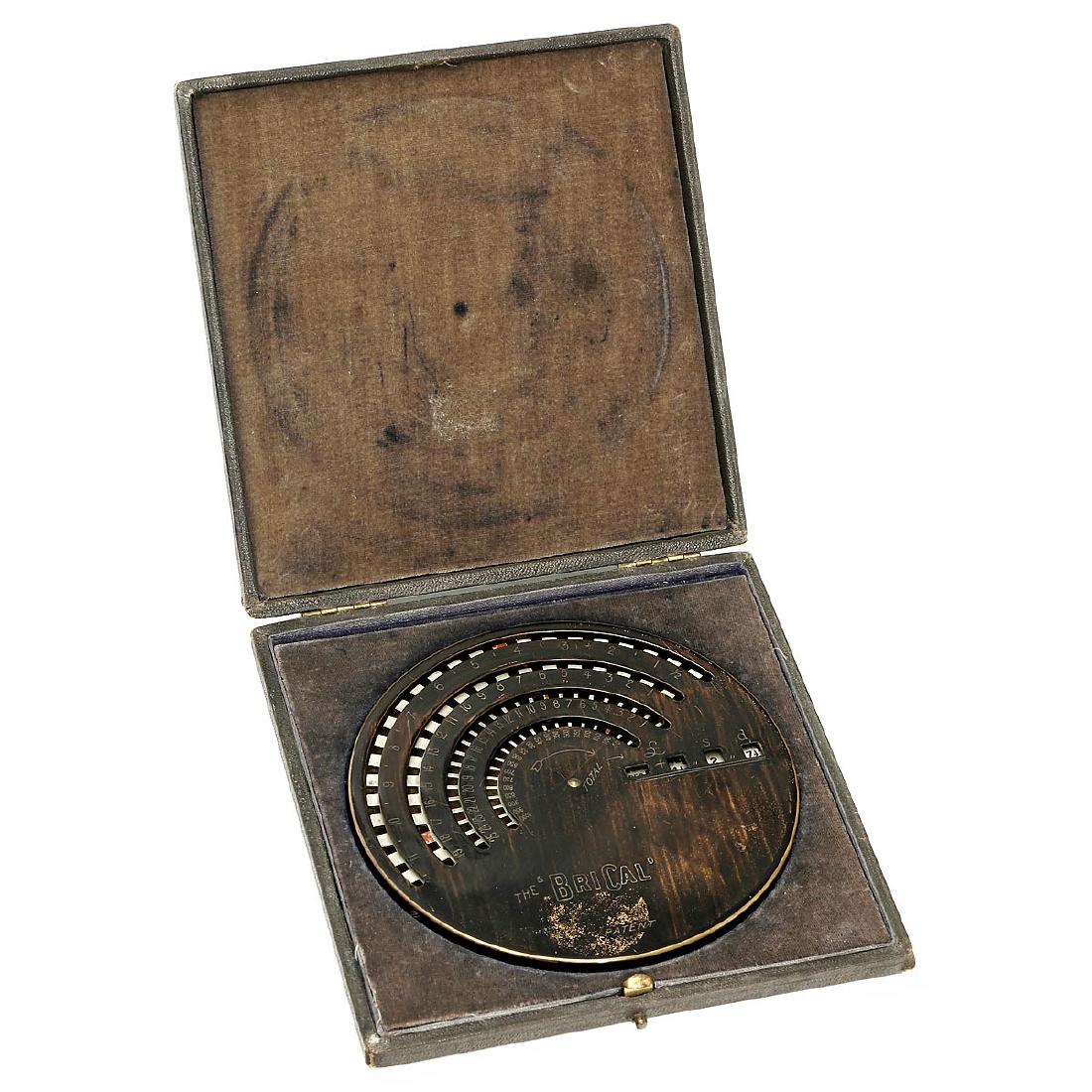 The BriCal - Money Calculating Machine, c. 1905 (1 of 1)