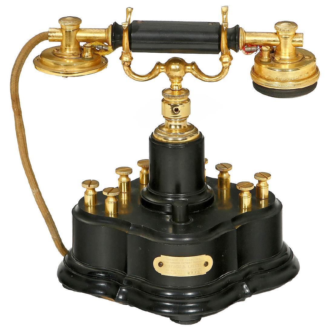 French Deluxe Telephone by Dunyach & Leclert, 1918 (1 of 1)