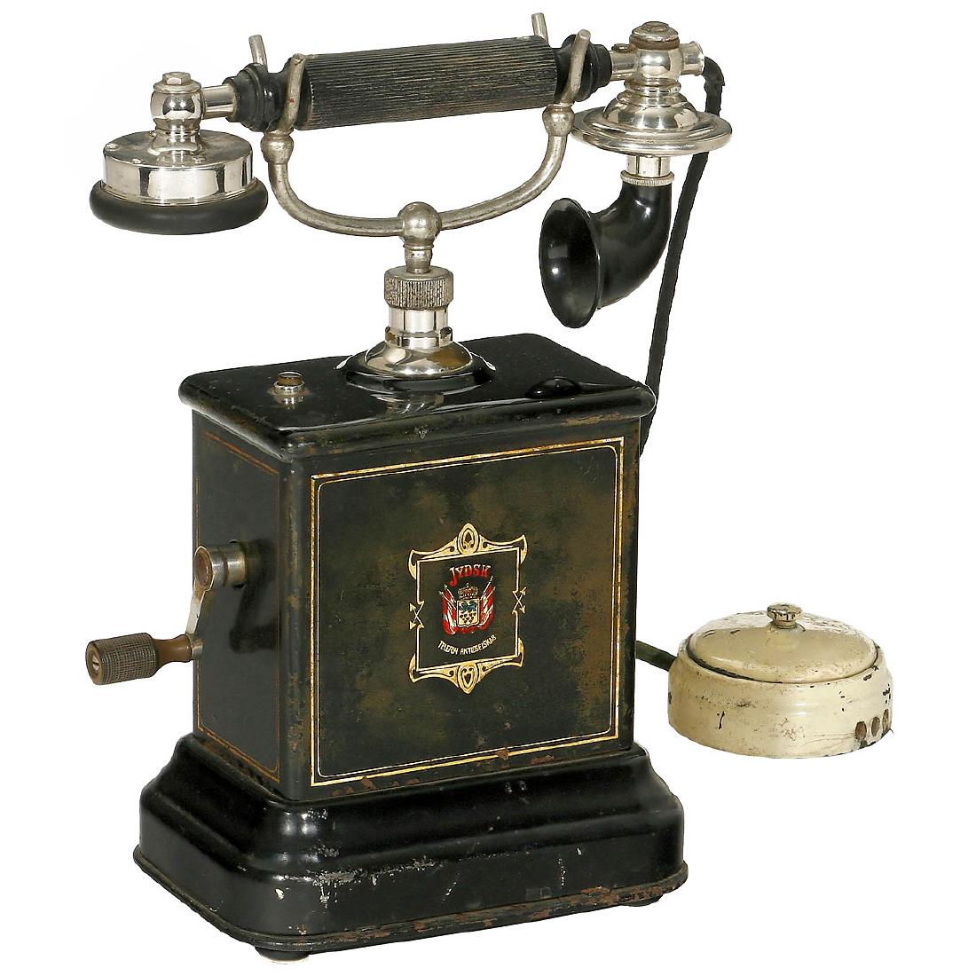 L.M. Ericsson Jydsk Desk Telephone, c. 1915 (1 of 1)