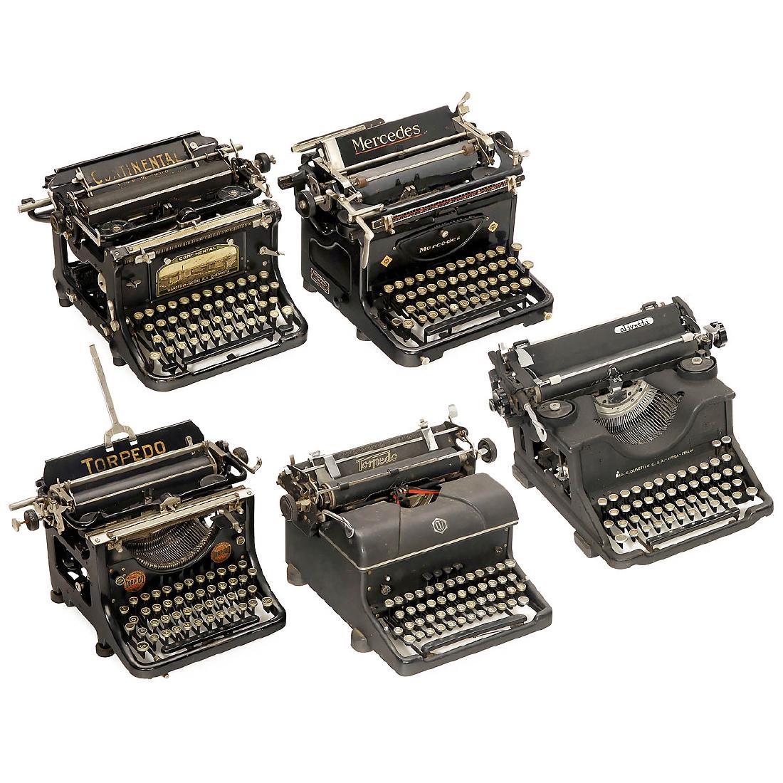 5 Typewriters (1 of 3)