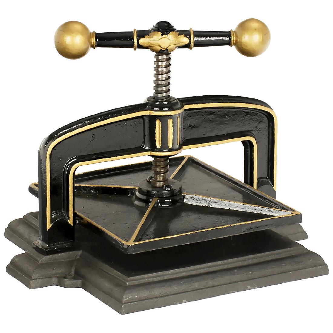 Cast-Iron Book Press, c. 1880 (1 of 1)