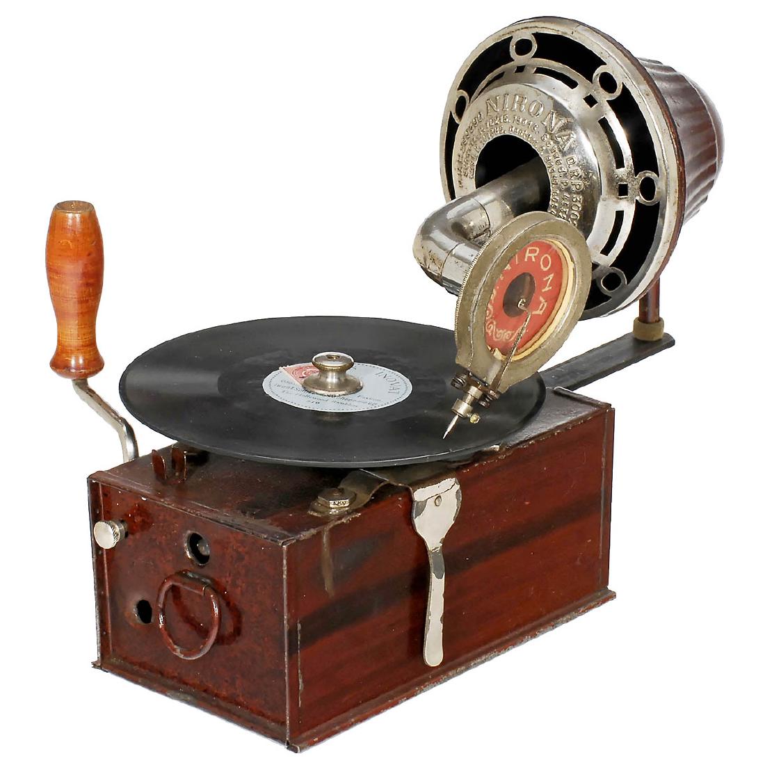 Nirona Gramophone, c. 1920 (1 of 1)