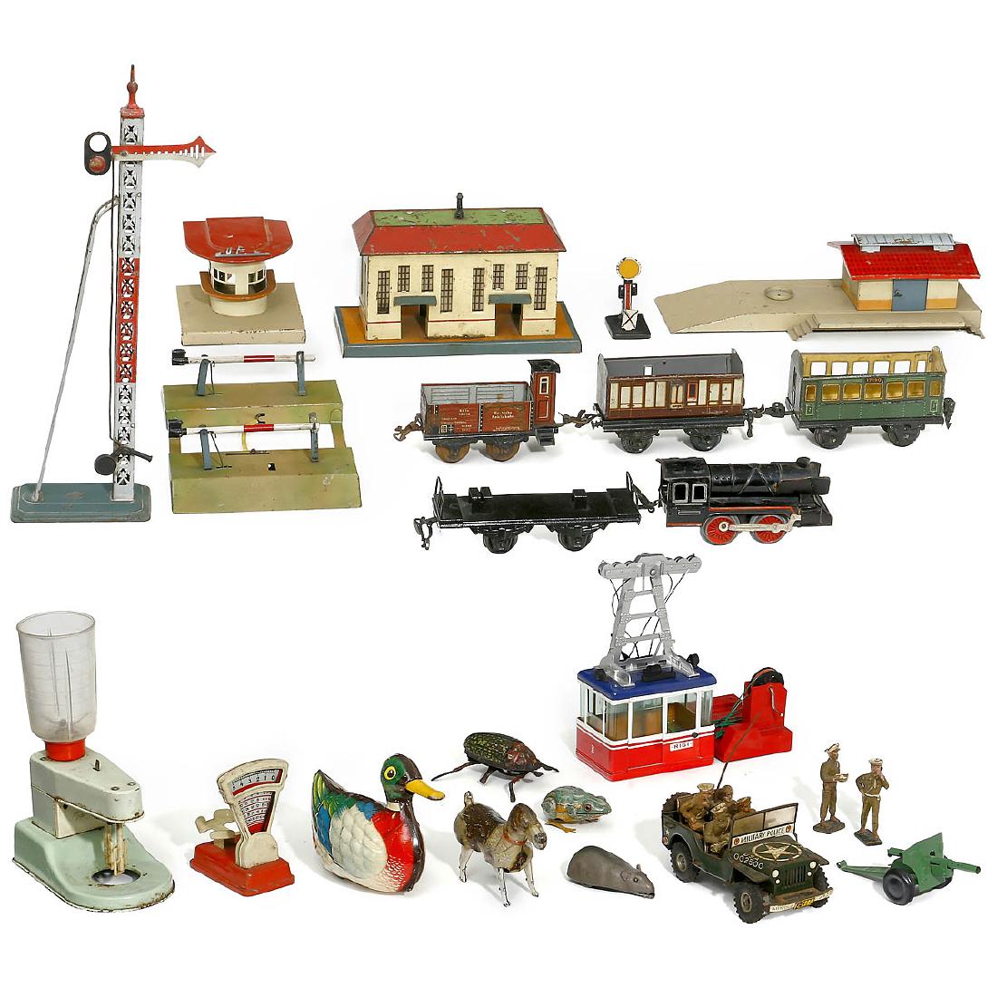 Group of Various Tin Toys, 1925 onwards (1 of 1)