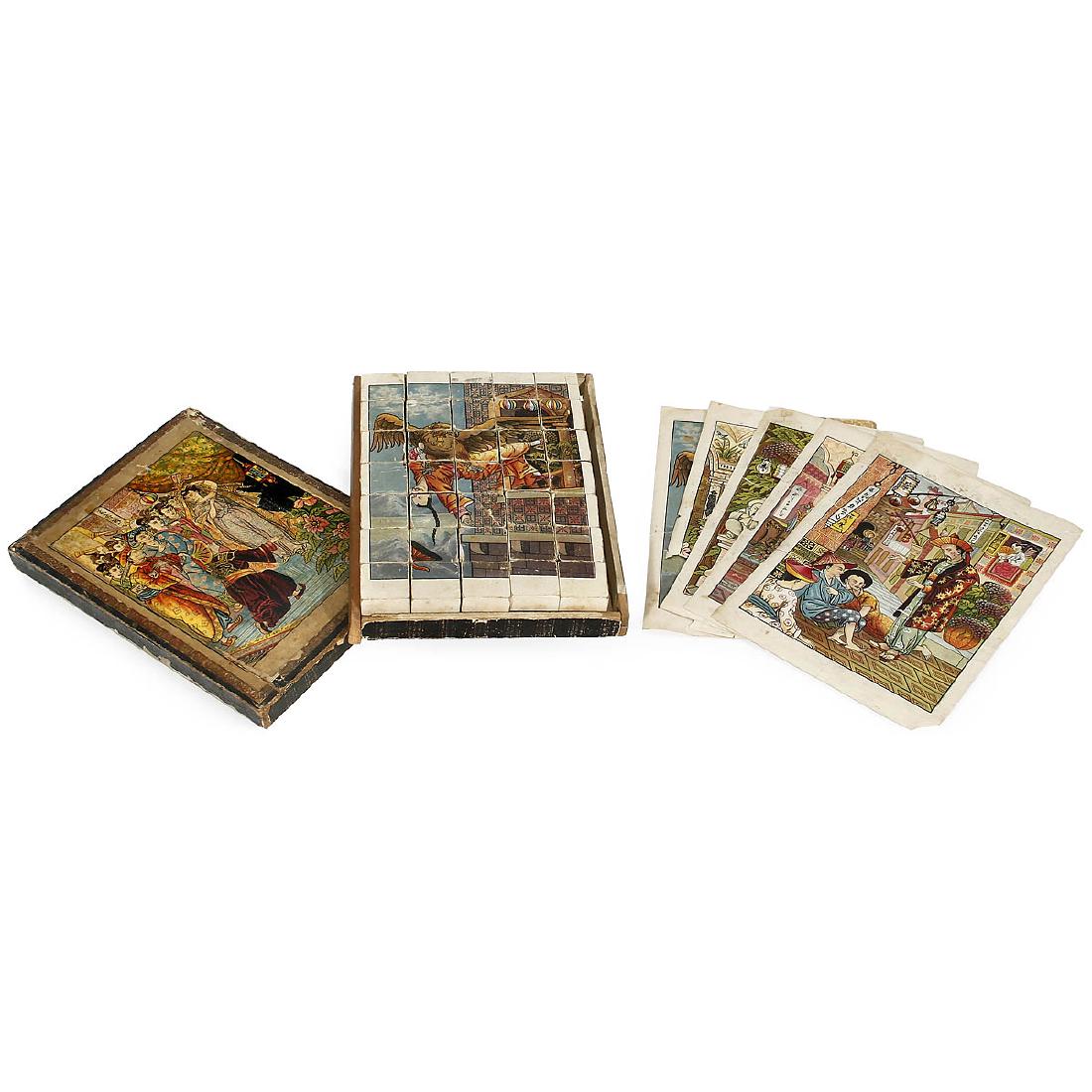 Early Block Puzzle Game, c. 1880 (1 of 1)