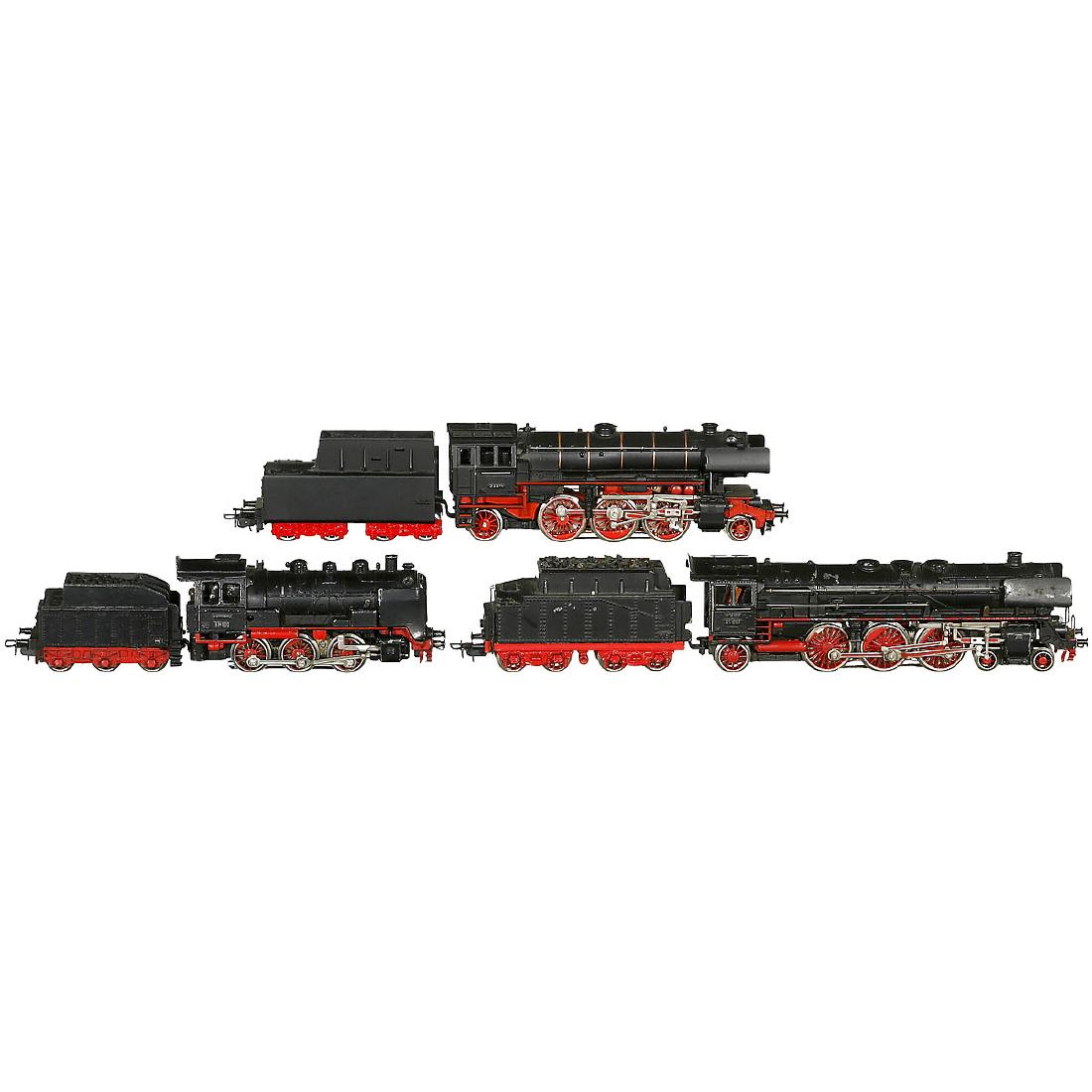 3 Märklin Steam Locomotives Gauge H0 (1 of 1)