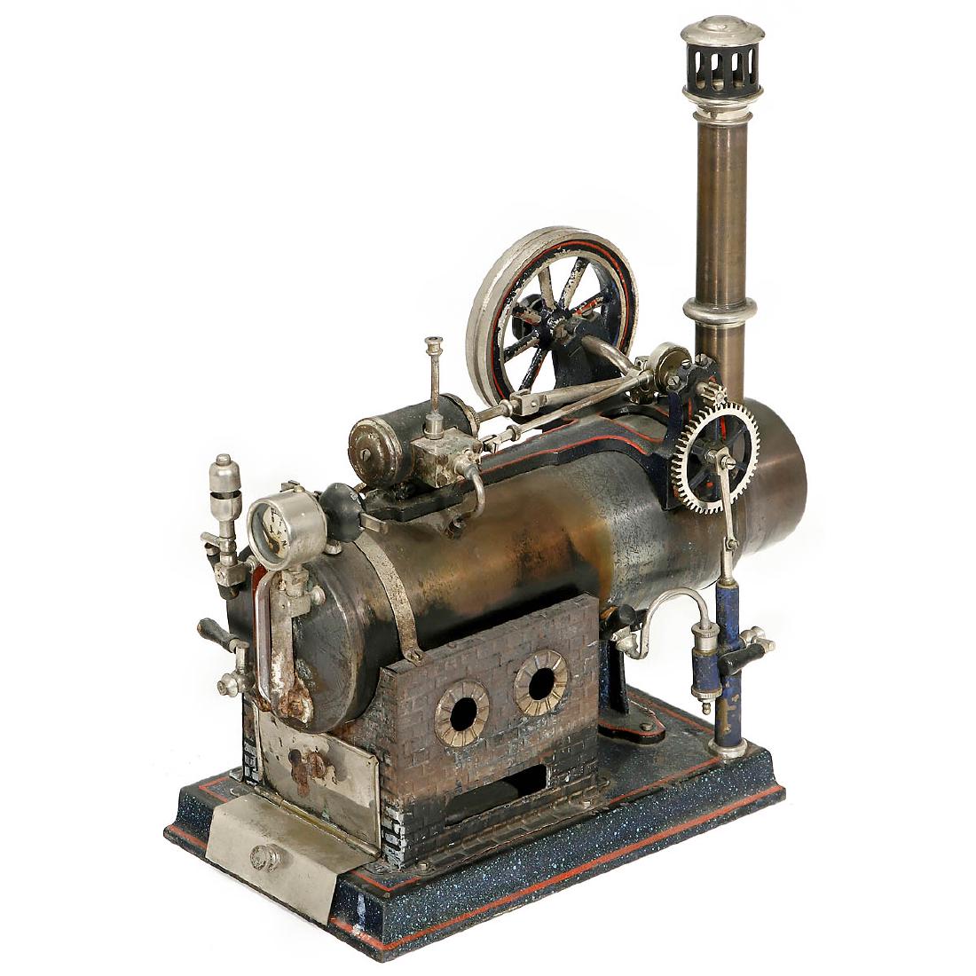 Falk 491 Stationary Steam Tractor, c. 1920 (1 of 3)