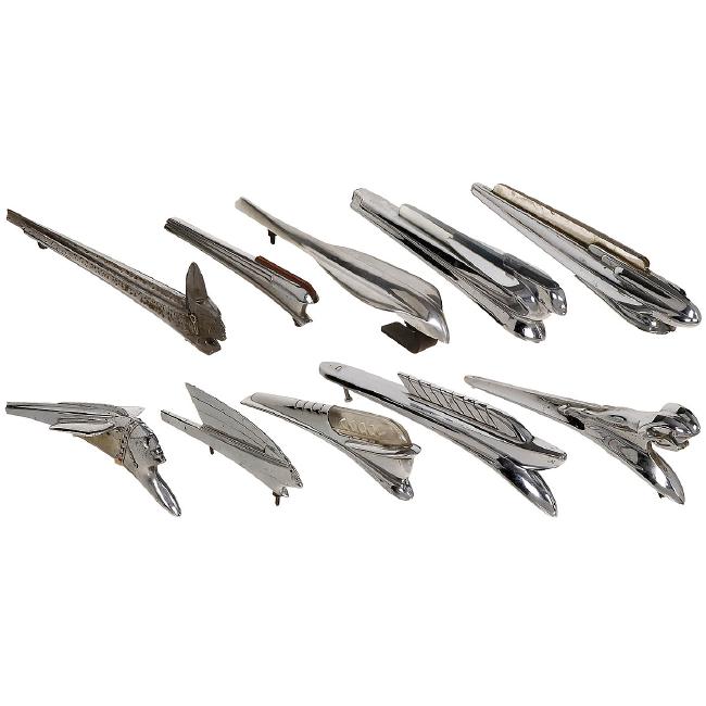 10 American Hood Ornaments, 19401960 auctions & price archive